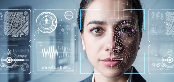 symbol cyberbezpieczeństwa i zagrożeń AI